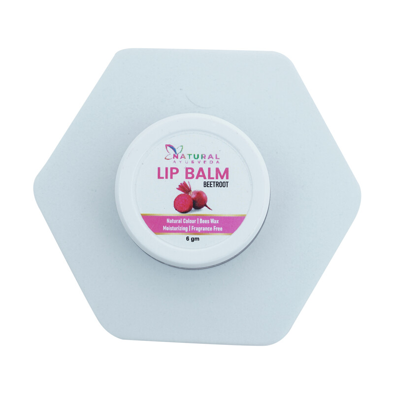 Lip balm beetroot